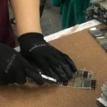 Sawing Mesh Cutting Assembly