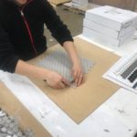 Sawing Mesh Cutting Assembly