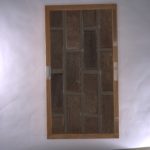 Framed Brick Panel